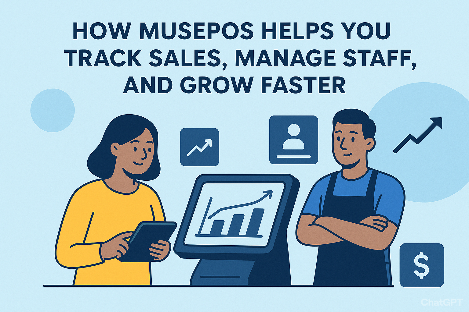 How MusePOS Helps You Track Sales, Manage Staff, and Grow Faster