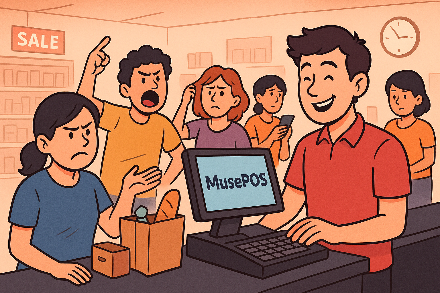 MusePOS: Where Billing Meets Comedy, and Receipts Come With a Smile